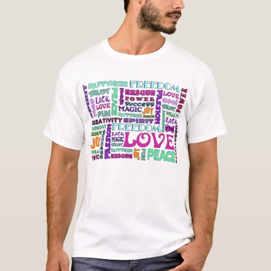Woorden van de geest t-shirt (Voorkant)