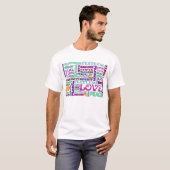 Woorden van de geest t-shirt (Voorkant volledig)