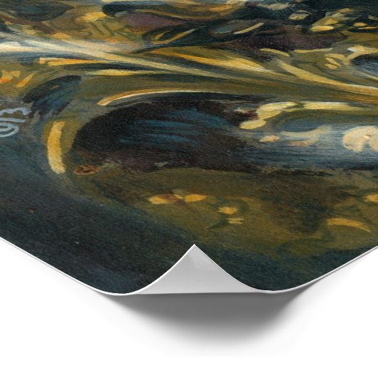 Woorden van de grootheid ART PRINT Rococo Gothic A (Hoek)