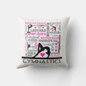 Woorden van de Gymnastiekterminologie Kussen (Achterkant)