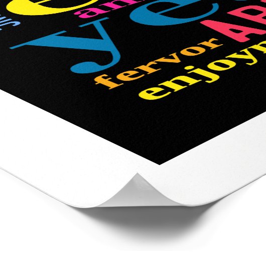 Woorden van de liefde #3 poster (Hoek)