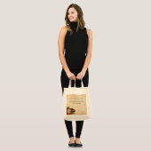 Woorden van de schrijver tote bag (Voorkant (model))
