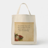 Woorden van de schrijver tote bag (Achterkant)