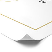 Woorden van de spreker krijgen vriendelijke keuzen poster (Hoek)