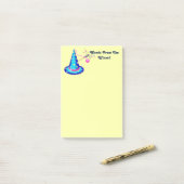 "Woorden van de Tovenaar" Post-it® notes (Op bureau)