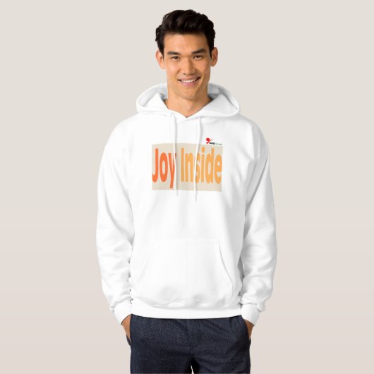 Woorden van de warme trui hoodie (Voorkant volledig)