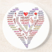 Woorden van het Onderzetter van de Zandsteen van d (Voorkant)