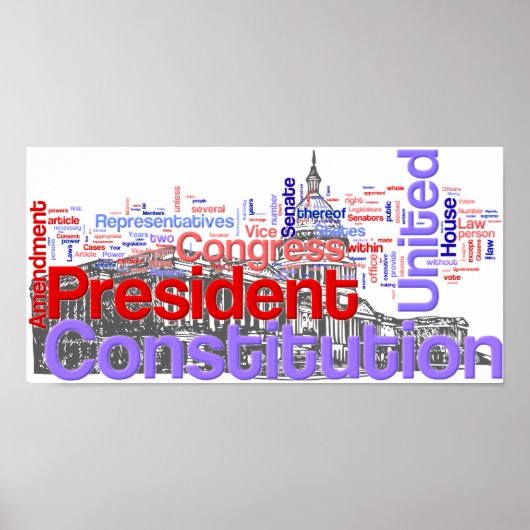 Woorden van het Poster tot vaststelling van de Gro (Voorkant)