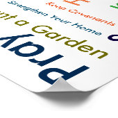 Woorden van het prospectus poster (Hoek)