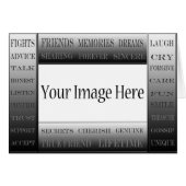 Woorden van het vriendschap-Afbeelding Lijst van S (Voorkant Horizontaal)