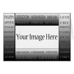 Woorden van het vriendschap-Afbeelding Lijst van S