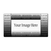 Woorden van het vriendschap-Afbeelding Lijst van S Etiket (Voorkant)