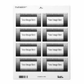 Woorden van het vriendschap-Afbeelding Lijst van S Etiket (Full Sheet)