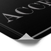 Woorden van het vriendschap-Afbeelding Lijst van S Poster (Hoek)