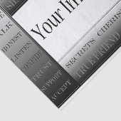 Woorden van het vriendschap-Afbeelding Lijst van S Tissuepapier (Detail)