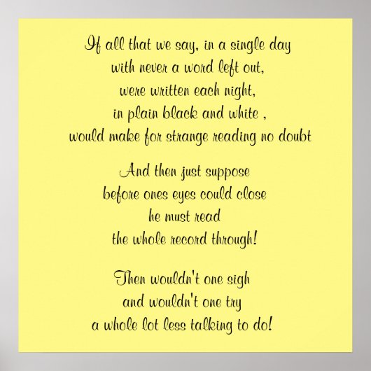 WOORDEN VAN HET WISDOM-poster Poster (Voorkant)