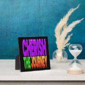 Woorden van leuke wijsheid fotoplaat (Insitu)