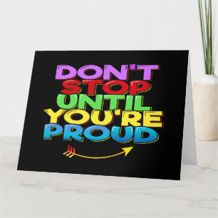 Woorden van leuke wijsheid kaart