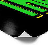 Woorden van leuke wijsheid perfect poster (Hoek)