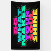 Woorden van leuke wijsheid spandoek (Verticaal)