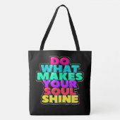 Woorden van leuke wijsheid tote bag (Voorkant)