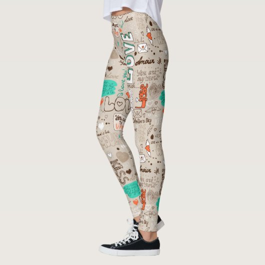 Woorden van liefde leggings (Links)