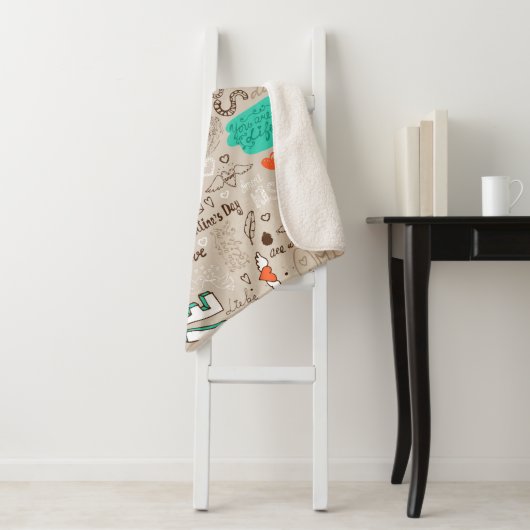 Woorden van liefde sherpa deken (In situ)