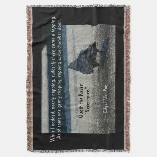 Woorden van Poe de Raven Deken (Voorkant Verticaal)