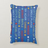 Woorden van videogames accent kussen (Achterkant (Verticaal))