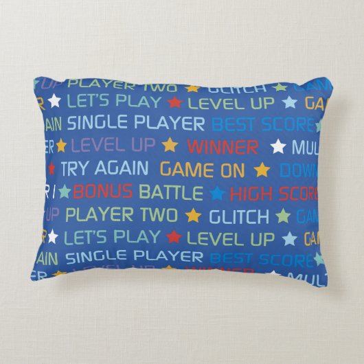 Woorden van videogames accent kussen (Achterkant)