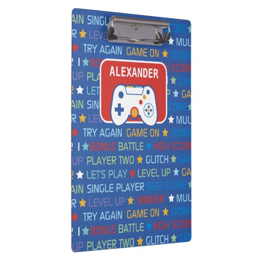 Woorden van videogames klembord (Rechts)