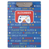 Woorden van videogames klembord (Voorkant)