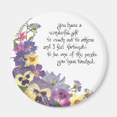 Woorden van waardering magneet (Voorkant)