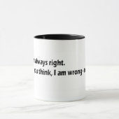 Woorden van wijsheid 15 mok (Midden)