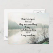 Woorden van Wijsheid Briefkaart (Voorkant / Achterkant)