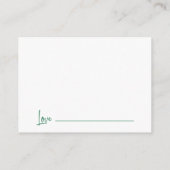 Woorden van wijsheid Groen wiskunde afstudeeradvie Informatiekaartje (Achterkant)