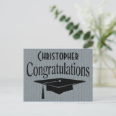 Woorden van Wijsheid Modern Graduation Party Advie Briefkaart (Staand voorkant)