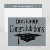 Woorden van Wijsheid Modern Graduation Party Advie Briefkaart (Voorkant / Achterkant)