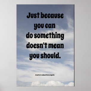 Woorden van wijsheid. poster