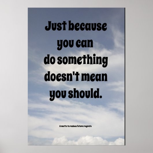 Woorden van wijsheid. poster (Voorkant)