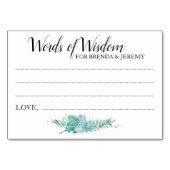 Woorden van Wijsheid Trouwadvies Kaarten - Sylvie (Voorkant)
