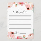 Woorden van Wisdom Advice Kaarten afstuderen (Voorkant)