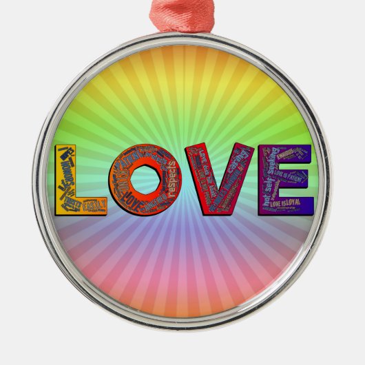 WOORDEN VERLIEZEN METALEN ORNAMENT (Voorkant)