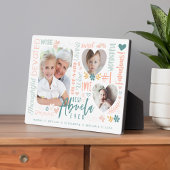 Woorden voor Beste Abuela Ooit Kleinkinderen Fotoc Fotoplaat