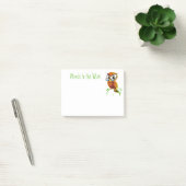 Woorden voor de Wise Owl Cartoon Post-it® Notes (Kantoor)