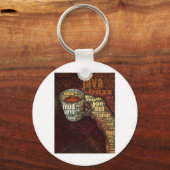 Woorden voor koffie sleutelhanger (Voorkant)