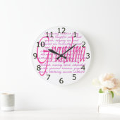 Woorden voor oma grote klok (Huis)