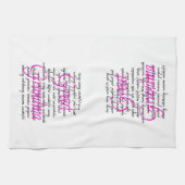 Woorden voor oma theedoek (Horizontaal)