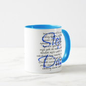 Woorden voor Step Dad Mok (Voorkant rechts)