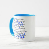 Woorden voor Step Dad Mok (Voorkant links)